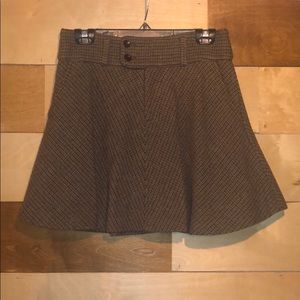 RUGBY (RALPH LAUREN) WOOL SKIRT